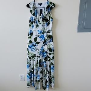 NWT Banana Republic Maxi Ruffle Wrap Dress Size 2